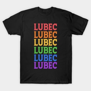 LUBEC COLORFUL CITY T-Shirt